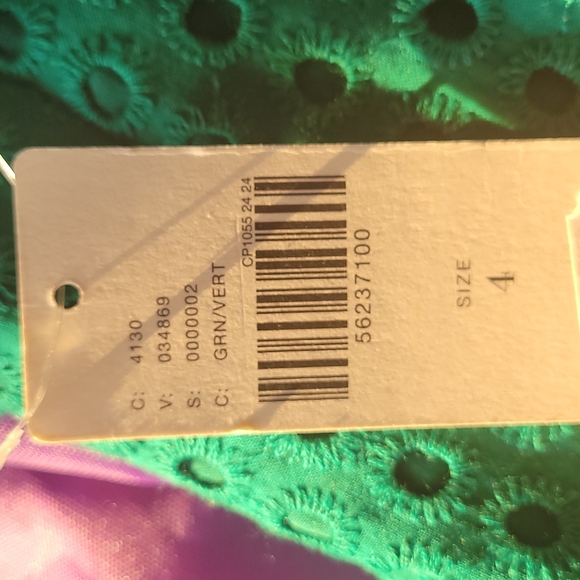 Anthropologie Lelia Eyelet Midi Dress 2P/4 - Picture 8 of 11